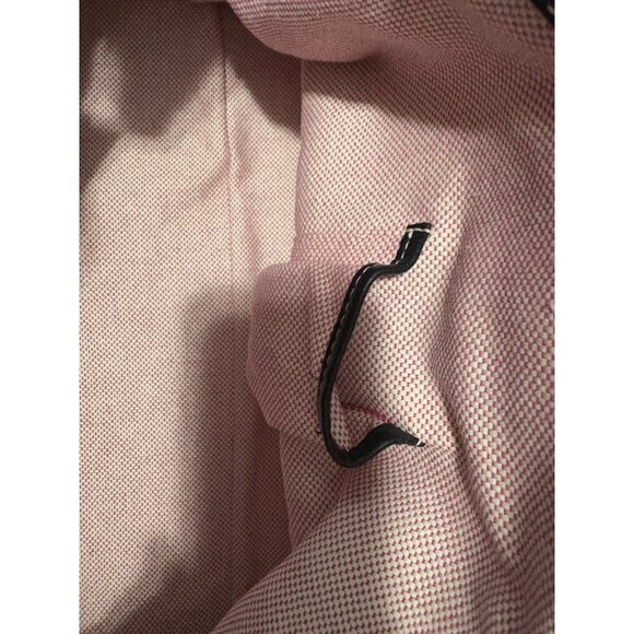 Dooney & Bourke Signature Logo Lock Handbag Large Purse Bag color Navy Blue - Picture 3 of 10